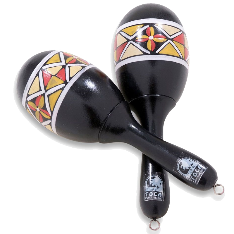 楽天市場】TOCA T-3132 Wood Painted Maracas T3132 ウッドペイント