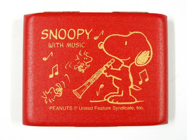 信頼 Snoopy With Music Scl 05r レッド 5枚収納 Scl05r B クラリネット用リードケース スヌーピーバンドコレクション Smtb Kd Rcp 信頼 Snoopy With Music Scl 05r レッド 5枚収納 Scl05r B クラリネット用リードケース スヌーピーバンドコレクション Smtb Kd Rcp