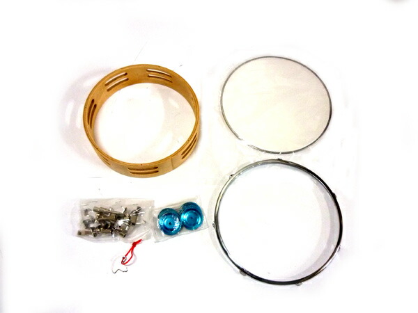 HOSCO タンバリン組立キット TA-KIT-1 楽器組み立てキット ホスコ