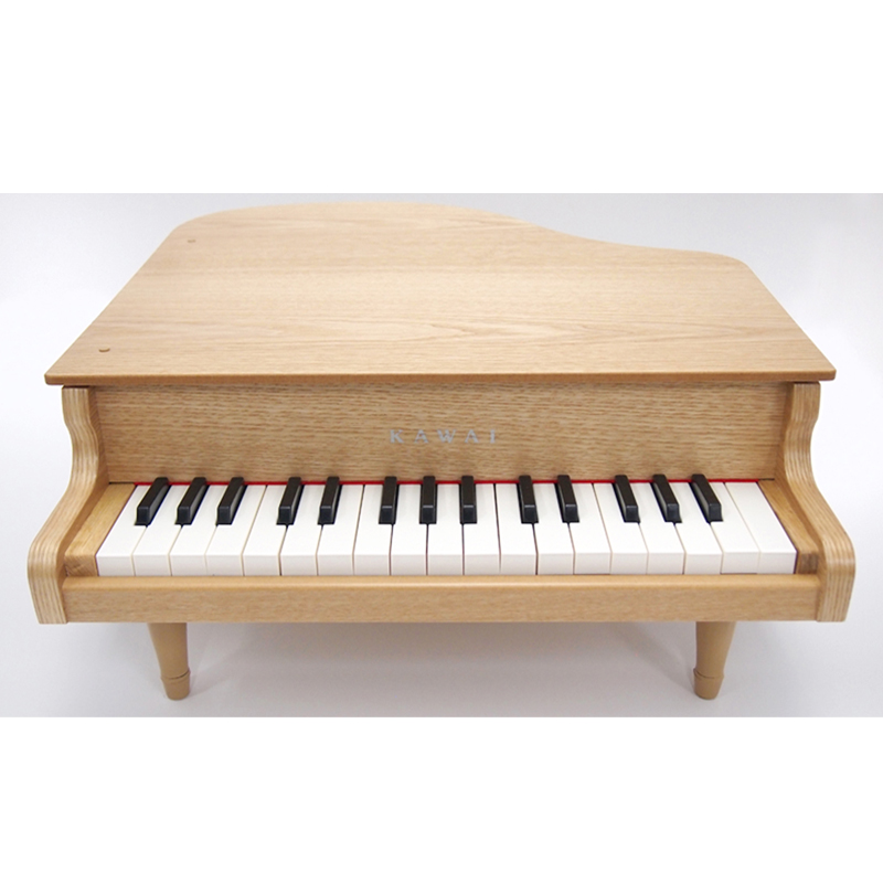 KAWAI グランドピアノ 木目 楽器玩具 ナチュラル 知育玩具 河合楽器製作所 ミニピアノ カワイ 32鍵盤 1144 トイピアノ おもちゃ