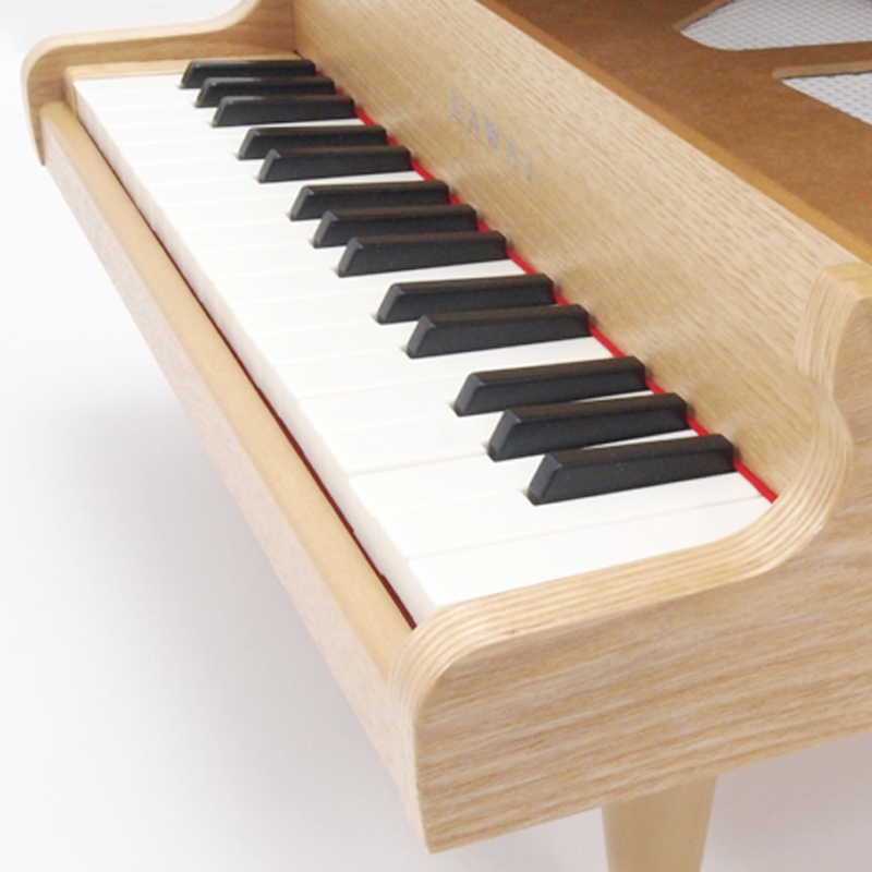 KAWAI グランドピアノ 木目 河合楽器製作所 知育玩具 ナチュラル トイピアノ 1144 カワイ ミニピアノ 楽器玩具 おもちゃ 32鍵盤