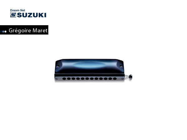スズキ 12穴 グレゴア・マレ シグネチャーモデル クロマチックハーモニカ G-48 SUZUKI