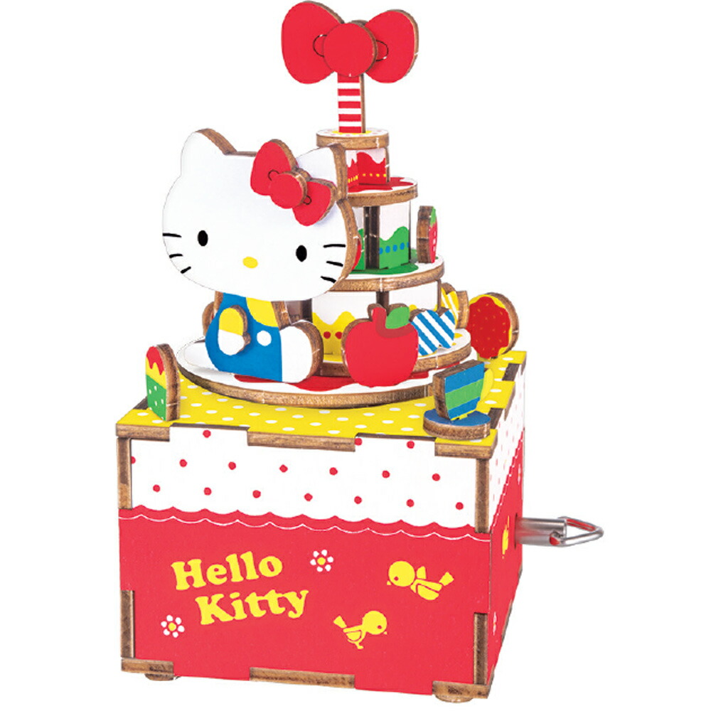 楽天市場】ハローキティ 木製オルゴール 縁起物 : サンリオ