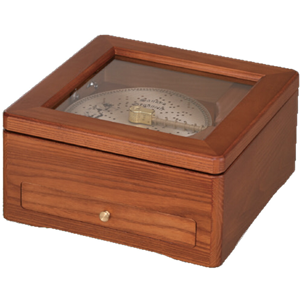 楽天市場】45弁ディスクオルゴール DS401Aブラウン DS401Bナチュラル