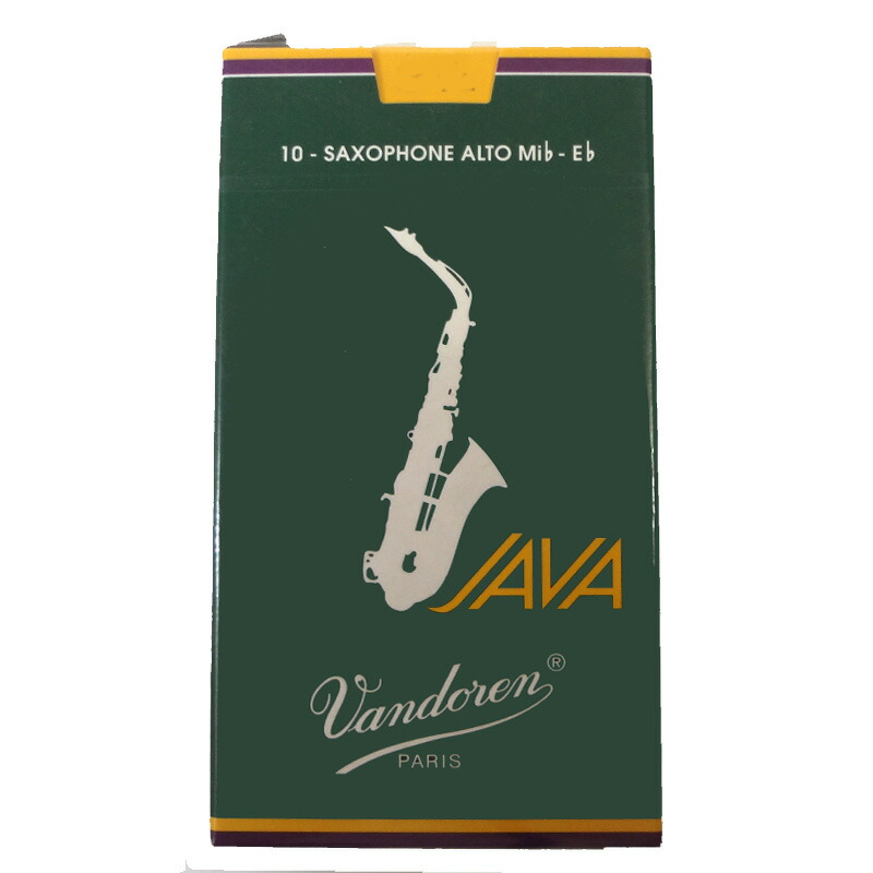 楽天市場】バンドレン JAVA（緑箱） アルトサックスリード 厚み：3 1/2