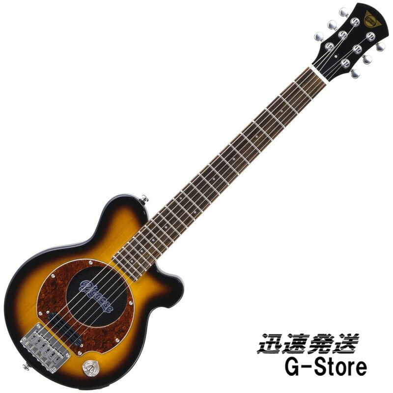 Pignose エレキギター PGG-200 ヘッドフォン付 BS ブラウンサーバスト ギター・ベース