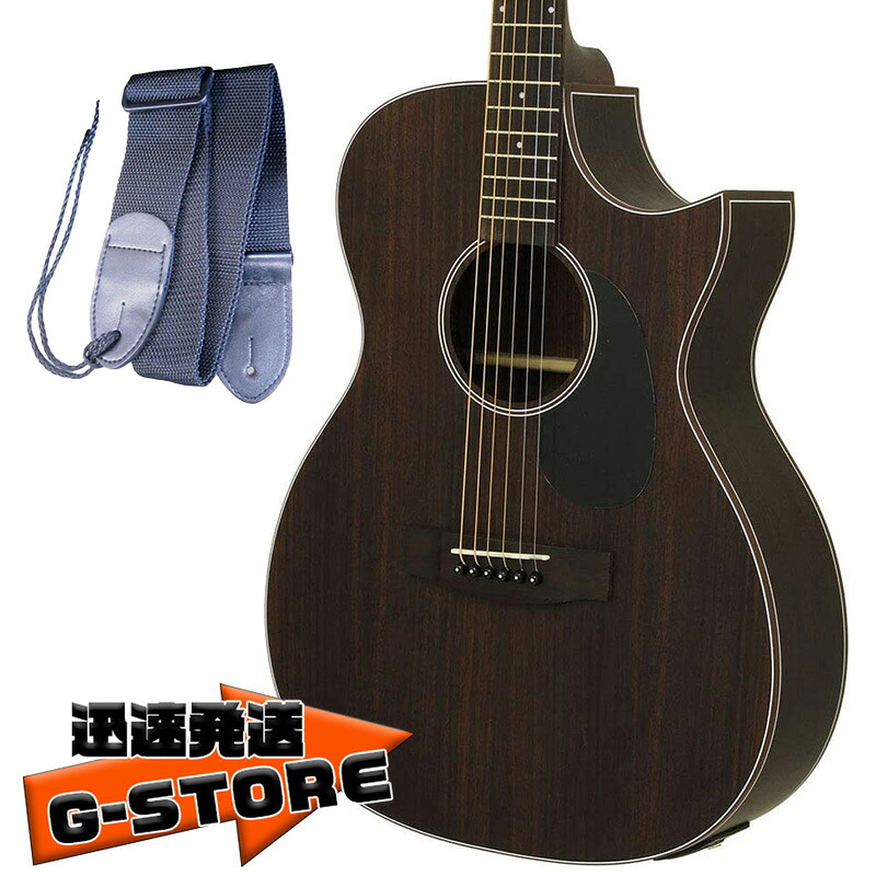 楽天市場】Aria Dreadnought AF-105RWCE【スペア弦付き】【送料
