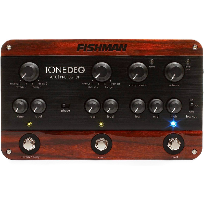 楽天市場】Fishman ToneDEQ Preamp EQ [PRO-DEQ-AFX