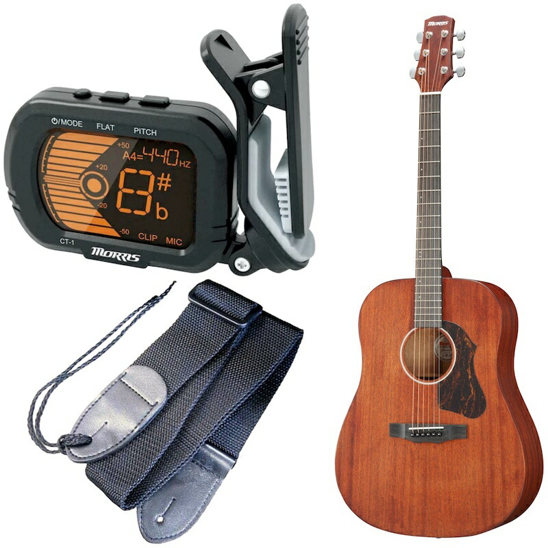 MORRIS M-023 MH アコースティックギター　ギターケース付き 楽天市場】アコースティックギター Morris M-023 MH モーリス