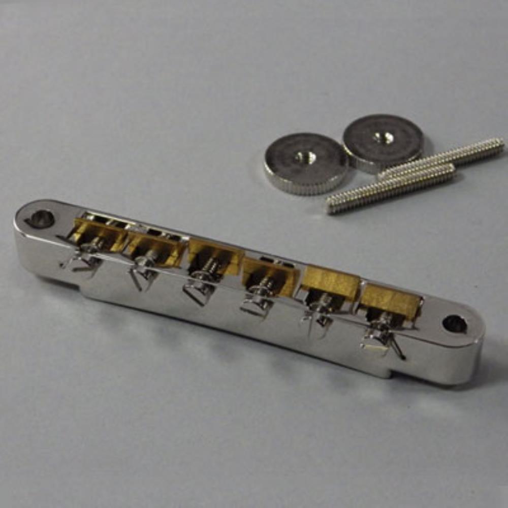 Montreux ブリッジ ABR-1 style Bridge wired Nickel with Unplated Brass saddles 8760