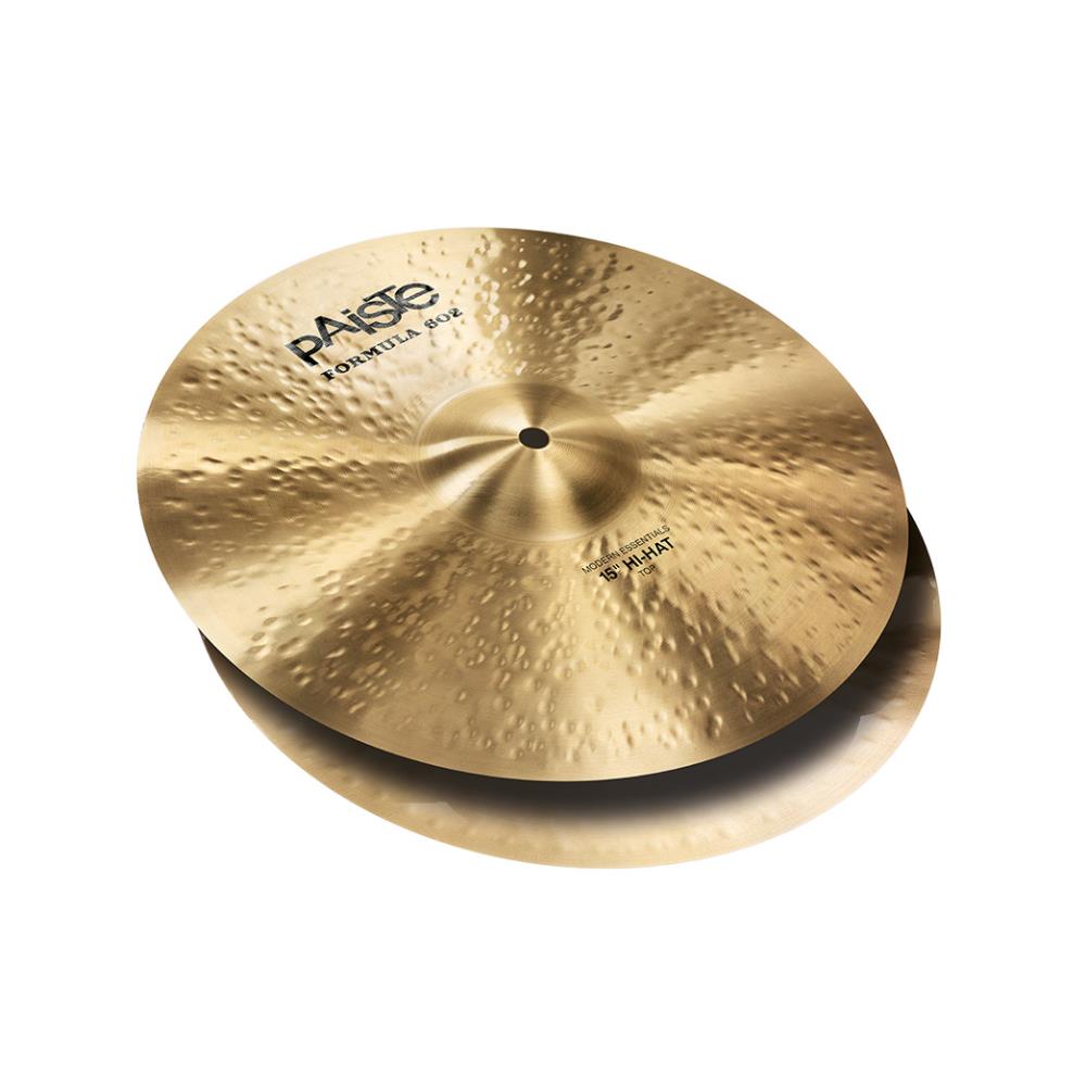 Paiste Cymbals パイステ ハイハット シンバル Formula 602 Modern Essentials Hi-Hat TOP 15インチ