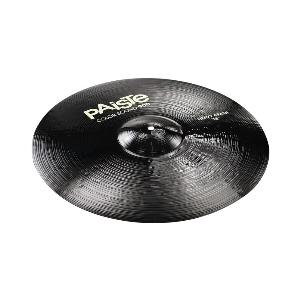 Paiste Cymbals パイステ クラッシュ シンバル Color Sound 900 Black Heavy Crash 18インチ