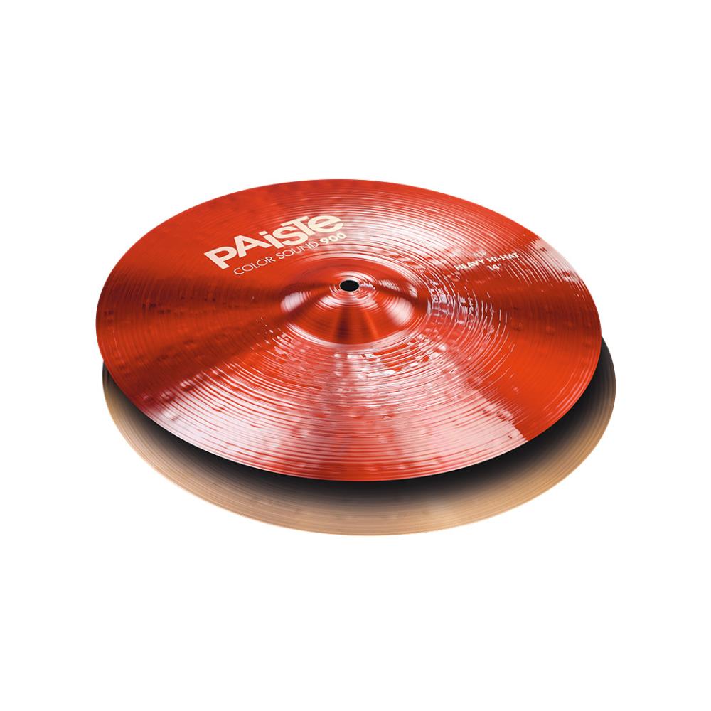 Paiste Cymbals パイステ ハイハット シンバル Color Sound 900 Red Heavy Hi-Hat TOP 14インチ