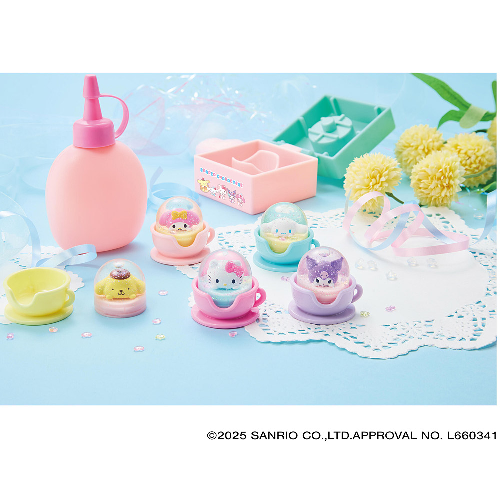 キキララ　サンリオ　スノードーム　M 2025 光る　新品 キキララ サンリオ スノードーム M 2025 光る 新品｜LittleTwinStars