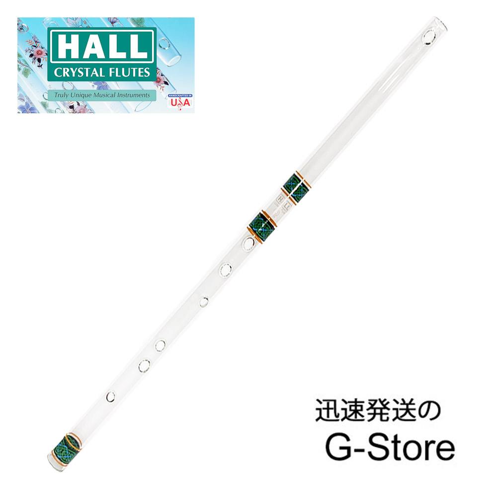 楽天市場】HALL CRYSTAL Eb Flute Offset:Blue Delft（ブルー