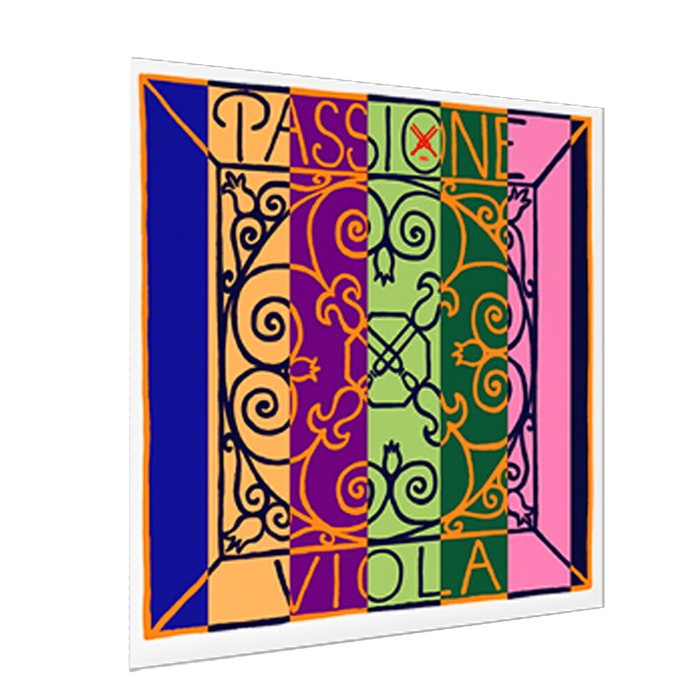 【20時からポイントUP】PIRASTRO パッション ビオラ弦 A線 STEEL/CHROME STEEL VIOLA PASSIONE 3221 A