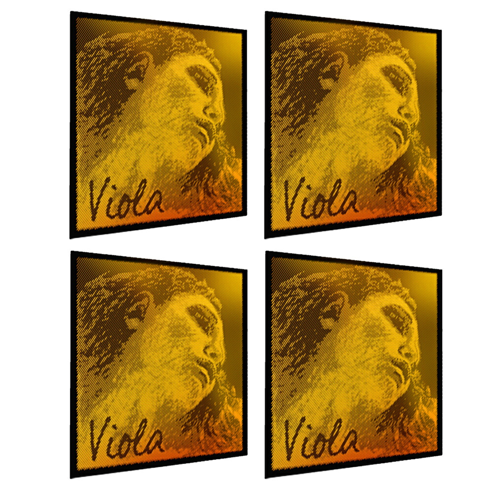 PIRASTRO エヴァピラッツィ ゴールド ビオラ弦 A(3231) D(3232) G(4253) C(4254) セット VIOLA EVAH PIRAZZI GOLD ADGC SET
