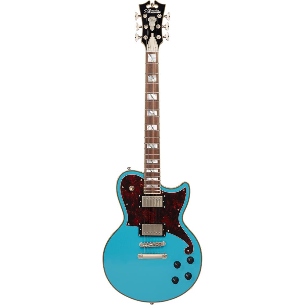 【10日までポイントUP】D'Angelico ギター Deluxe Brandon Niederauer Atlantic Sonic Blue