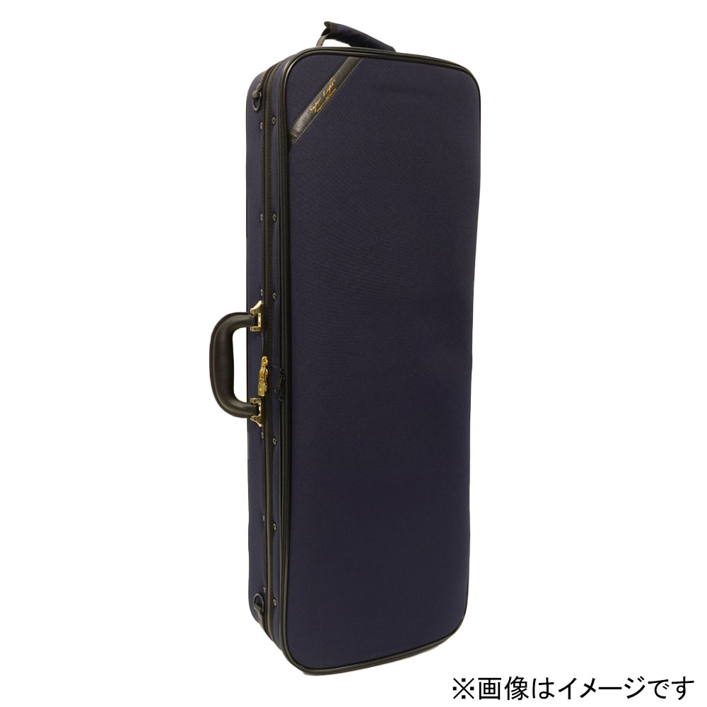 【10日までポイントUP】Super Light スーパーライト ヴィオラ 四角形 ケース ブラック Oblong Viola Case Black 4/4