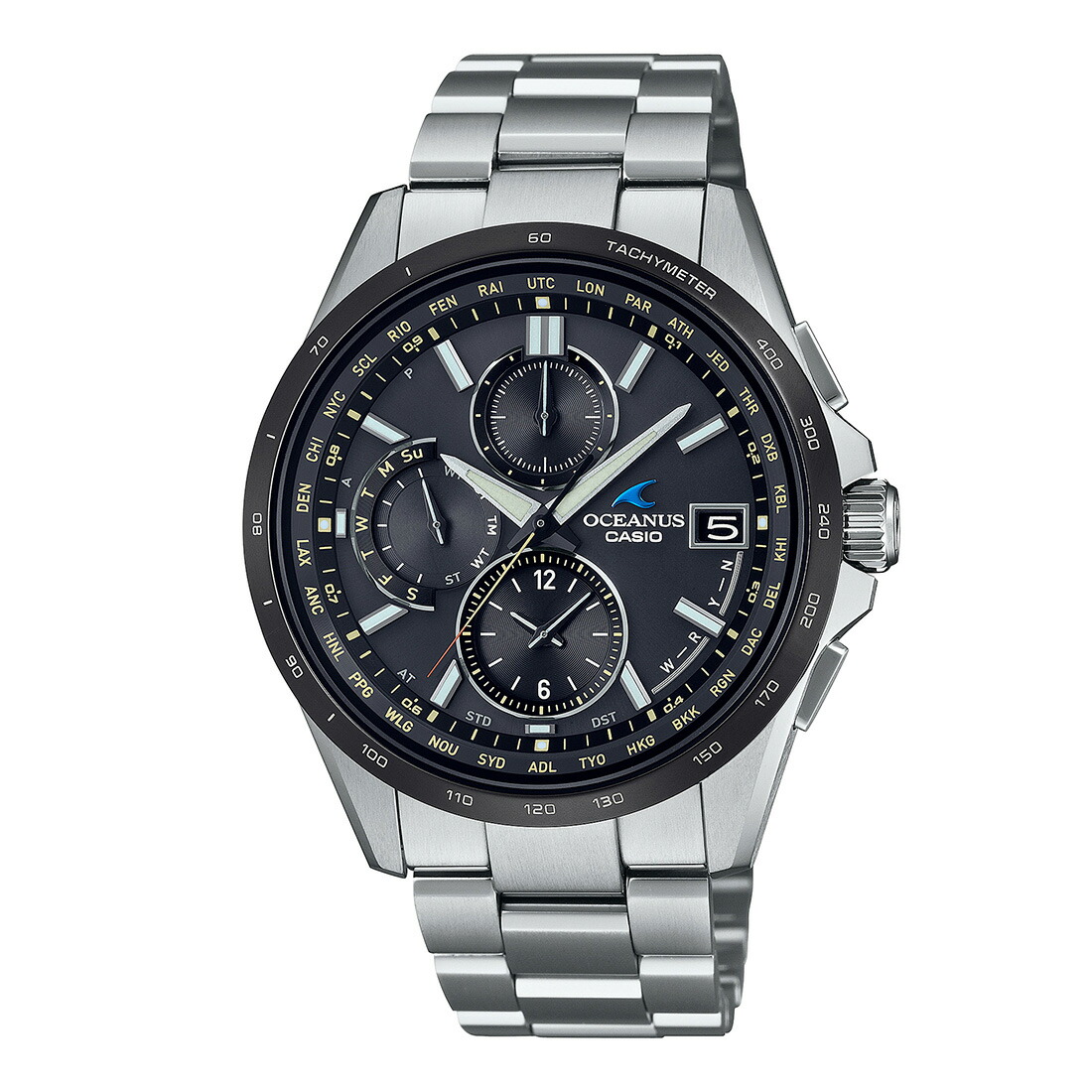 楽天市場】CASIO カシオ OCEANUS オシアナス OCW-S5000EK-1AJF 腕時計