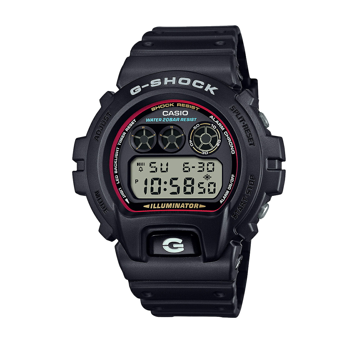 CASIO カシオ G-SHOCK Gショック 初代G-SHOCKカラーモデル DW-6900RL-1JF｜EYE-EYE-ISUZU G-Time web store 11,154円