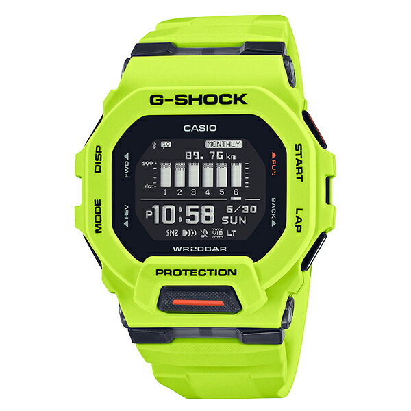 独特の上品 CASIO カシオ G-SHOCK Gショック ジー スクワッド GBD-200-9JF