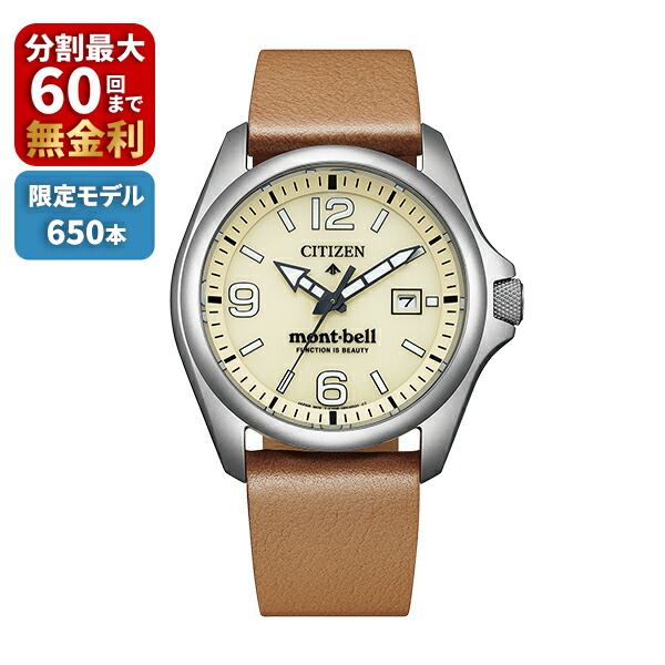 【豪華特典付き】CITIZEN PROMASTER プロマスター LANDシリーズ mont-bell モンベル 限定750本 BN0247-10A