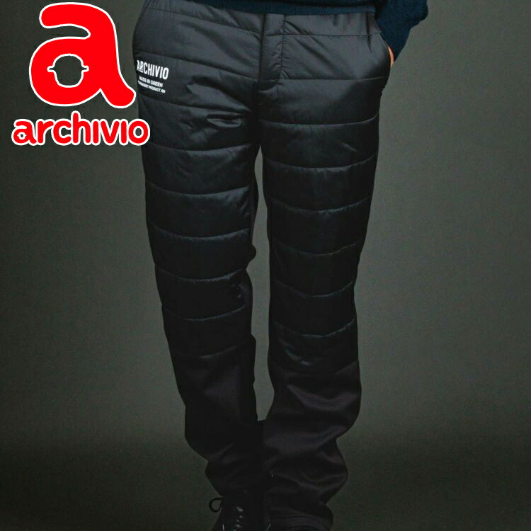 【全品尖んがり3倍以上★要エントリー】【当店店卸し資産】アルチビオ 秋冬 ゴルフ 異原料品うつり変わりはっ水ズボン下 メンズ A527103