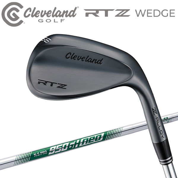 【当店在庫】クリーブランド RTZ ブラックサテン ウエッジ N.S.PRO 950GH neo スチールシャフト 2025モデル 日本仕様|GZONEゴルフ