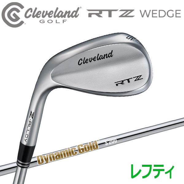 【全品尖んがり3倍以上★要エントリー】【当店店卸し資産】クリーブランド RTZ 周遊旅行繻子 ウエッジ レフティ ダイナミックゴールドシャフト 2025青写真 日本遣りかた