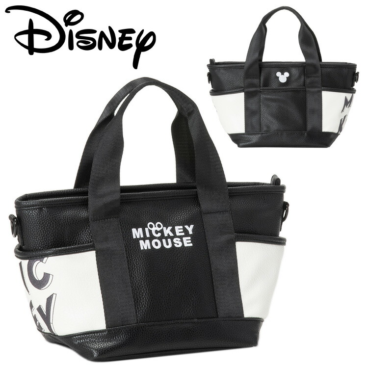 【当店在庫】ディズニー ゴルフ MONOCHROME MICKEY GOLF ROUND BAG ラウンドバッグ XYMG5FB2 2025モデル 日本正規品