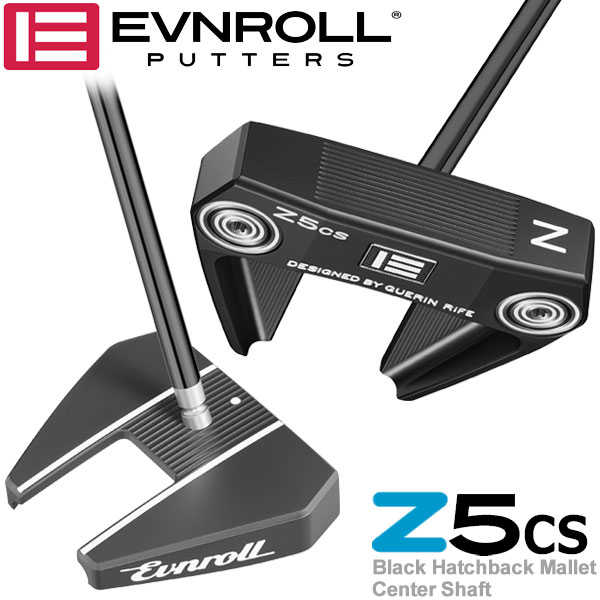 【当店在庫】イーブンロール パター ZERO Z5 cs センターシャフト EVNROLL 日本正規品 2026モデル