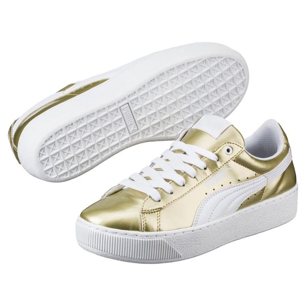 puma vikky platform metallic puma vikky platform metallic