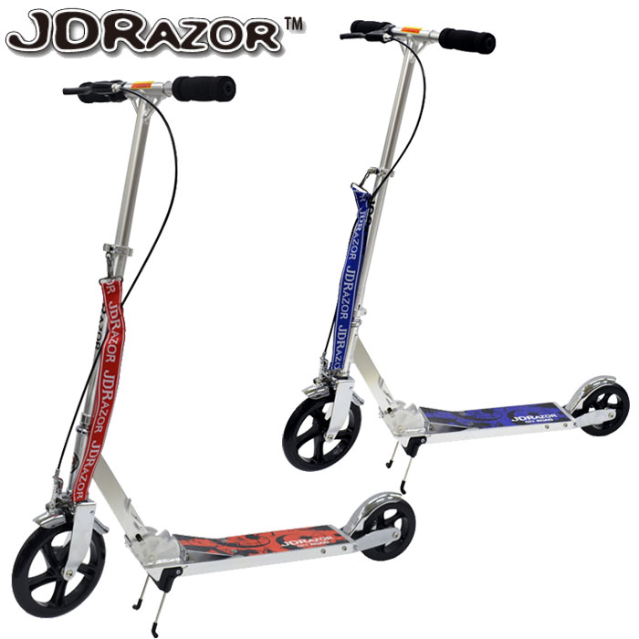 【当店在庫】JD Razor MS-138P ジェイディレーザー MS-138P キックスクーター キックスケーター スタンド付き｜GZONEゴルフ