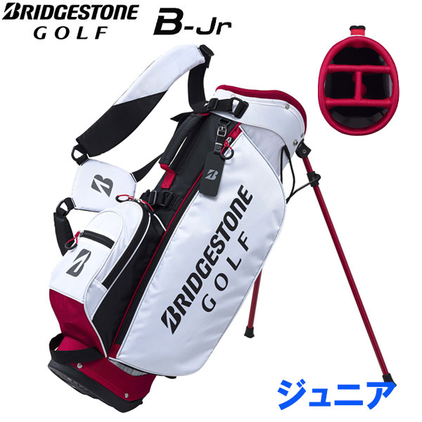 【当店在庫】ブリヂストン ゴルフ B-Jr キャディバッグ ジュニアシリーズ タイプ150対応 CB24J5 軽量スタンドバッグ ジュニア 子供用