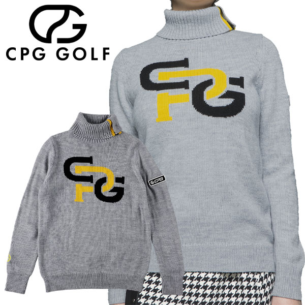 CPGGOLF☆ニット 楽天市場】CPG GOLF チェーンロゴ ニットプルオーバー レディース