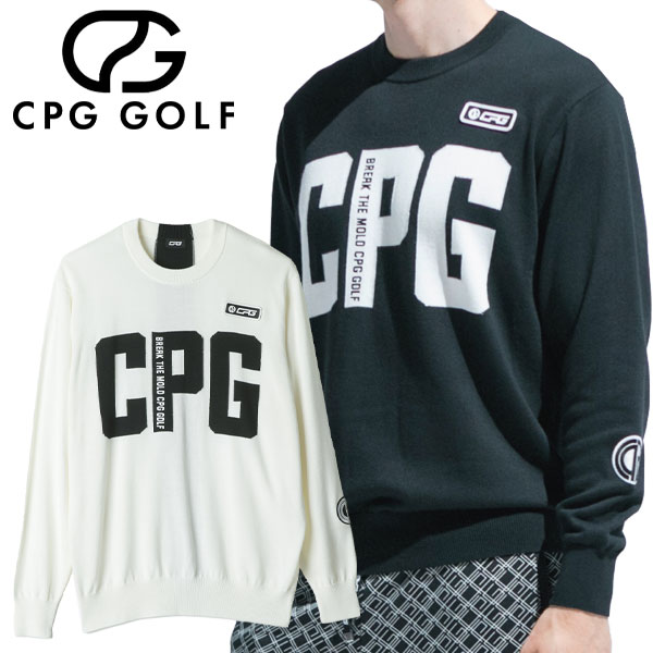 楽天市場】CPG GOLF グラデーションロゴセーター Lサイズ メンズ