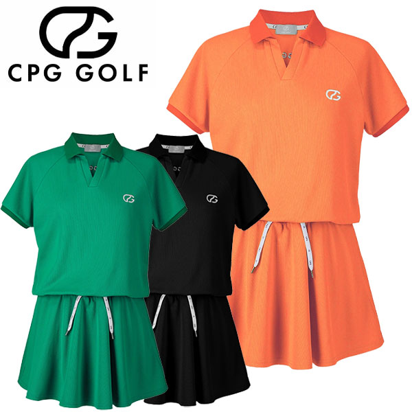 【当店在庫】CPG GOLF SKIPPER ONE PEACE ワンピース レディース 1107-25110 ゴルフウェア 2025モデル|GZONEゴルフ