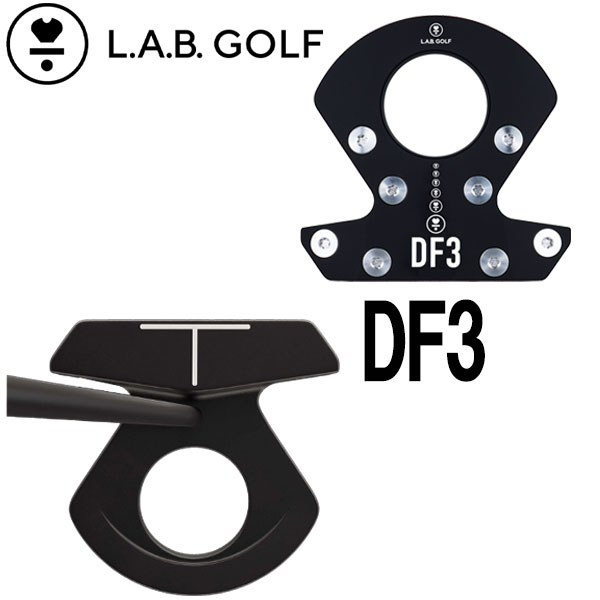 【当店在庫】L.A.B. GOLF ラブ・ゴルフ DF3 マレット ゼロトルク パター USAモデル|GZONEゴルフ