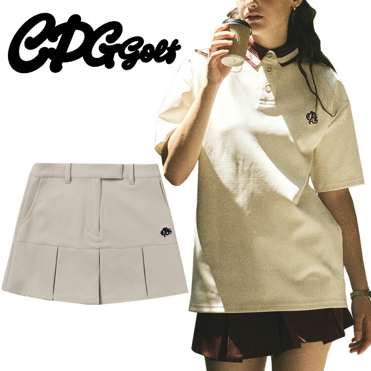 楽天市場】CPG GOLF サイドニットダウンスカート レディース ゴルフ