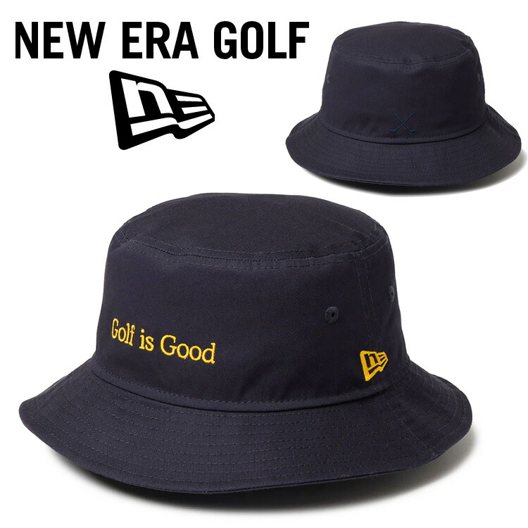 楽天市場】ニューエラ ゴルフ バケット01 Golf is good 2025秋冬 帽子