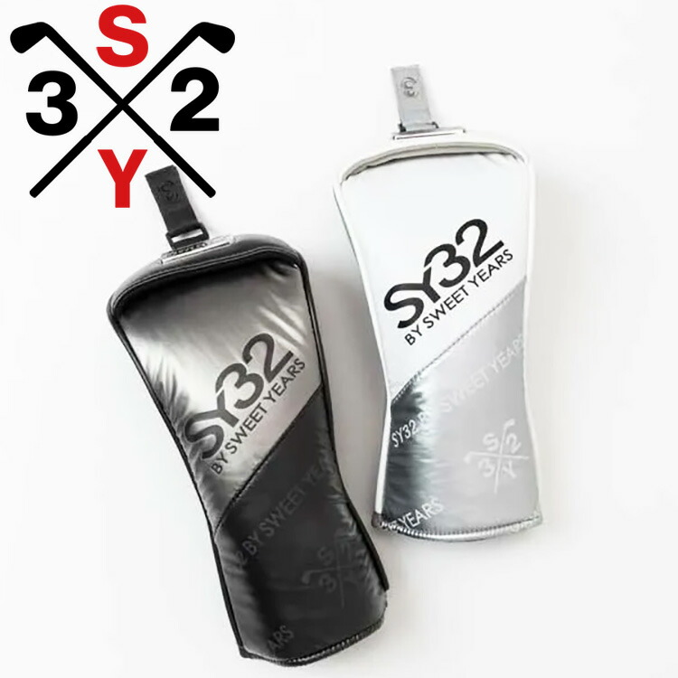 【当店在庫】SY32 ゴルフ METALIC SLASH フェアウェイウッド用ヘッドカバー 2025秋冬 SYG-25SG30FW