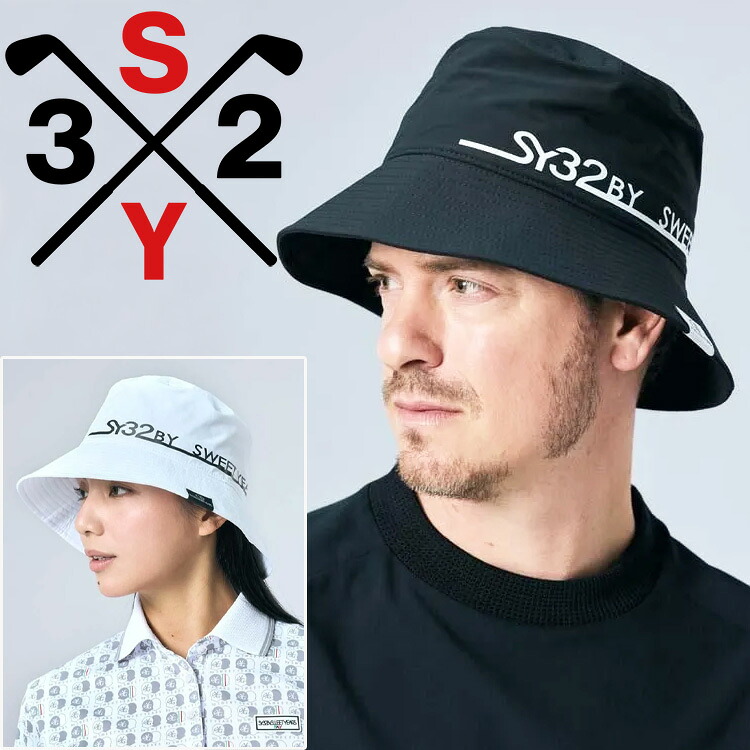 【当店在庫】SY32 ゴルフ DOUBLE CLOTH ハット 2026春夏 SYG-26S9-09