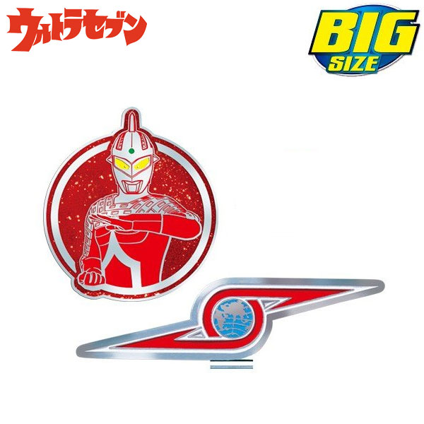 【メール便送料無料】ウルトラセブン ビッグ ゴルフマーカー ウルトラマン USM002 キャラクターグッズ画像