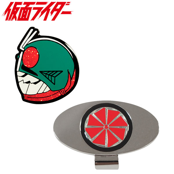 【当店在庫】【メール便送料無料】仮面ライダー ゴルフマーカー 変身ベルトver. KRM004 キャラクターグッズ画像