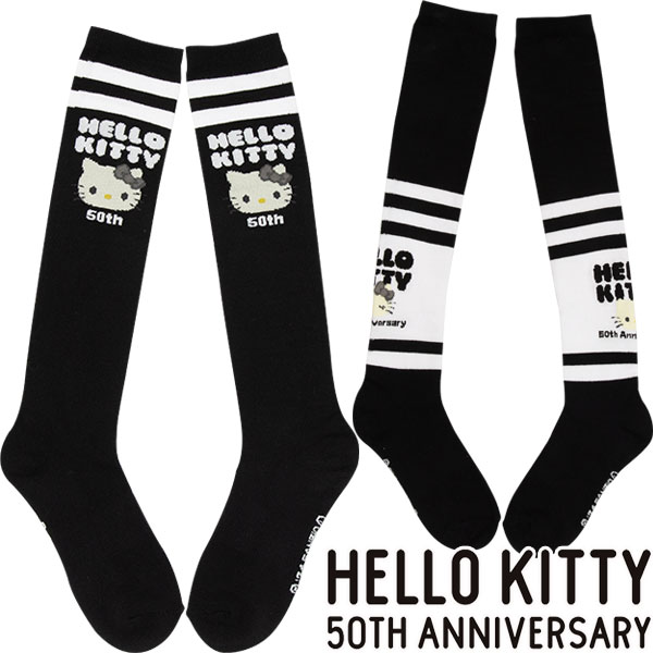【当店在庫】【メール便対応】HELLO KITTY ハロー・キティ 50周年 ゴルフ ハイソックス ニーハイソックス 84032970 84033070 Lynx Golf画像