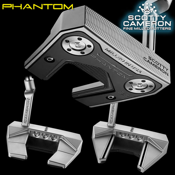 【当店在庫】タイトリスト スコッティキャメロン ファントム パター Scotty Cameron PHANTOM 2025追加モデル 日本正規品|GZONEゴルフ