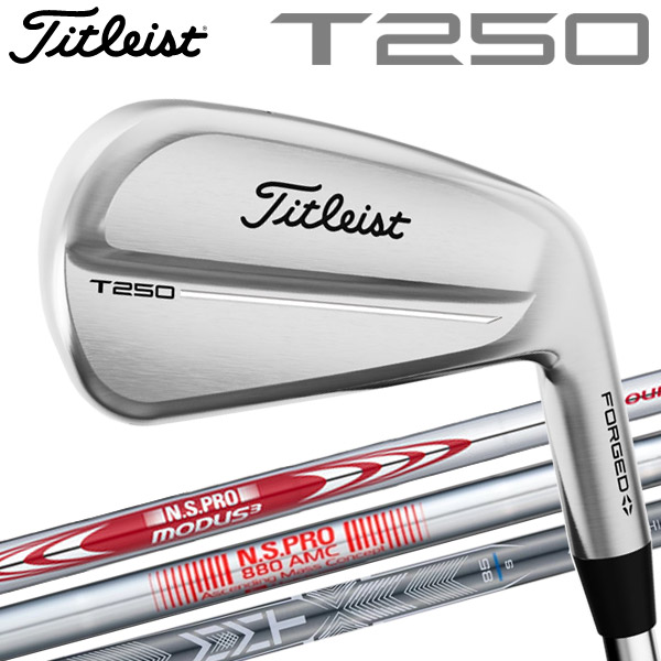 楽天市場】タイトリスト 2025 T250 Launch Spec アイアン 5本