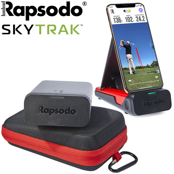 【6月9日入荷分】 ラプソード 移動性トレーサー MLM ゴルフ用弾道位置づける器 Rapsodo GPROゴルフ 日本定め事品