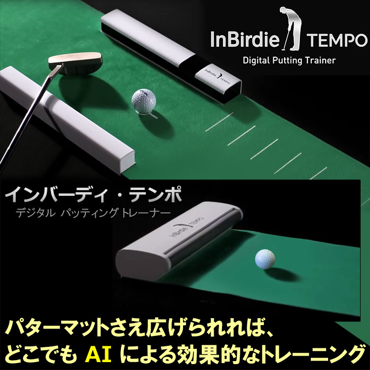 InBirdie TEMPO ゴルフ パッティング練習器 インバーディーテンポ